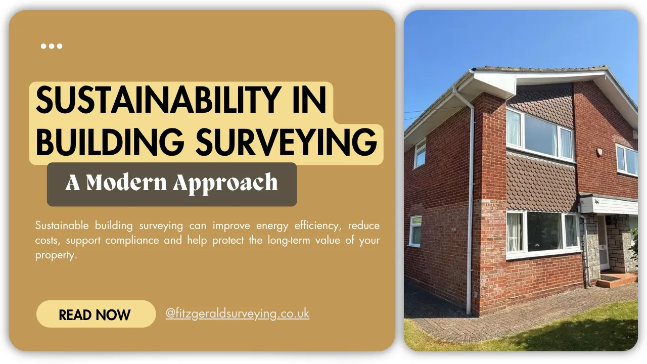 A Modern Approach to Sustainability in Building Surveys