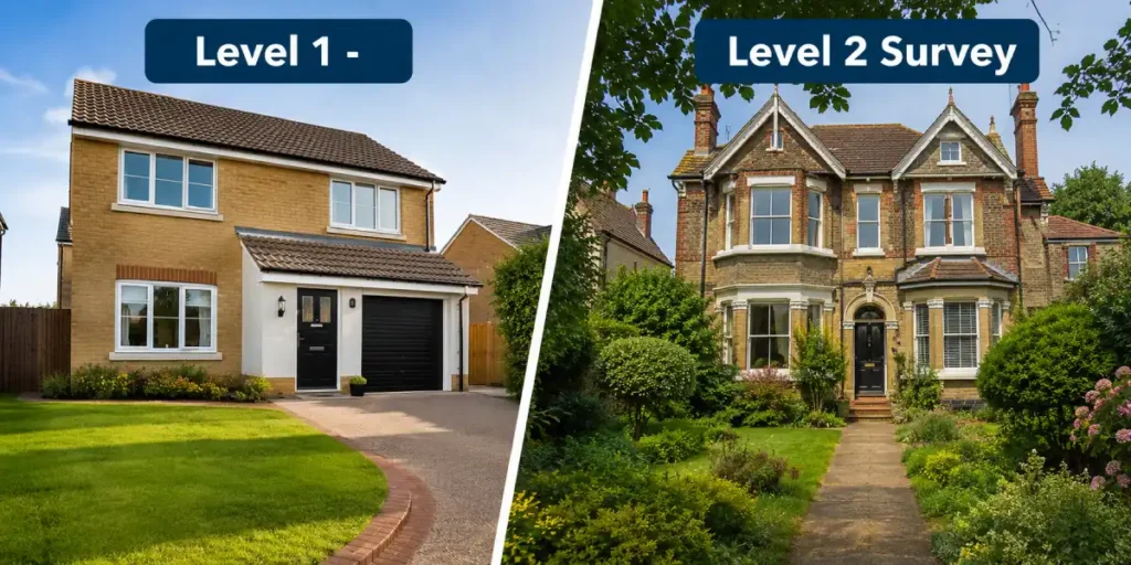 Level 1 Home Survey and Level 2 home survey