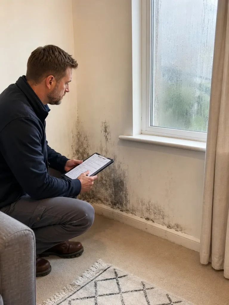 mould inspection - new 17 Mould & Condensation Survey Report