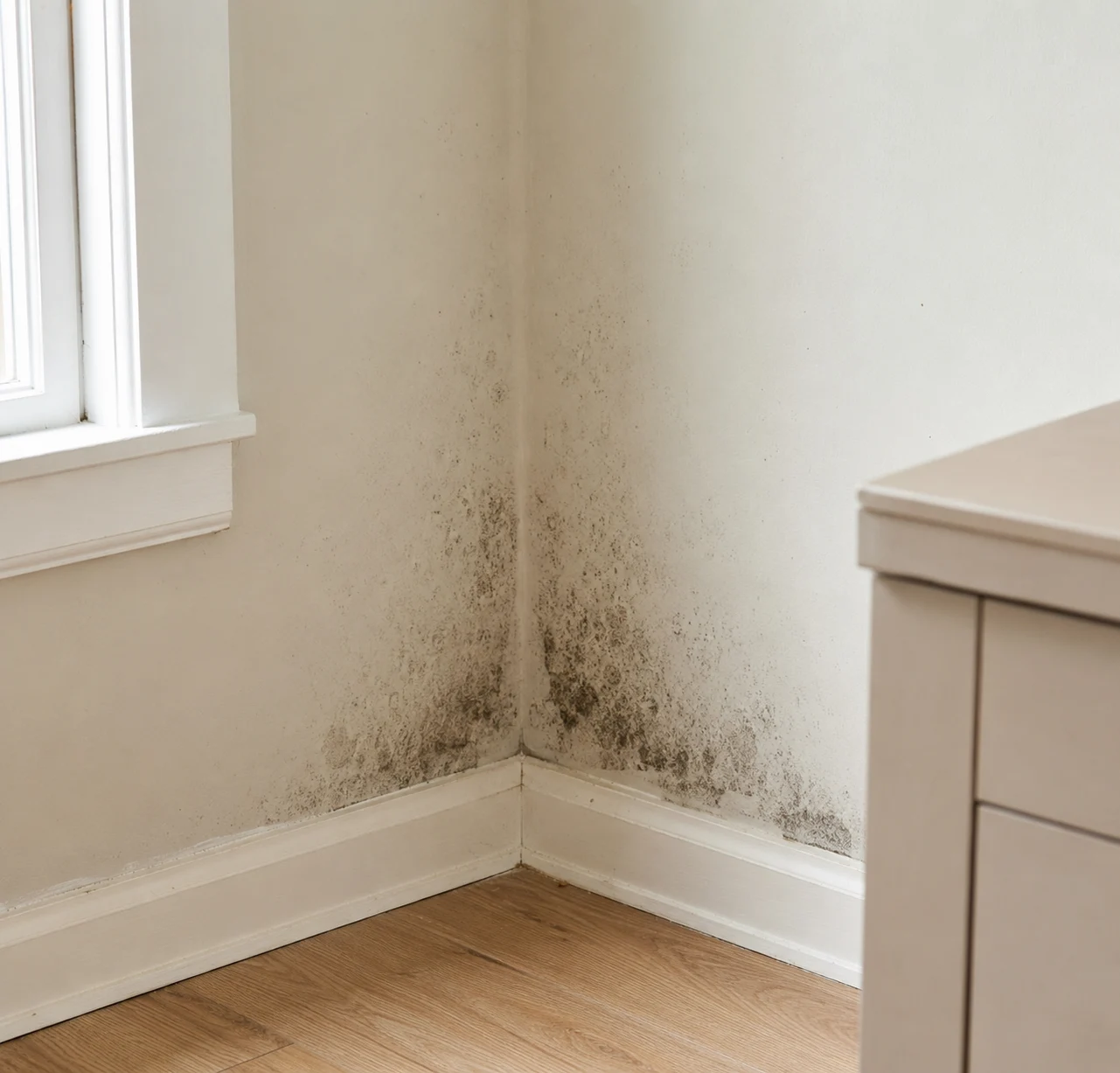 mould inspection - new 14 No Obvious Leak Is Present