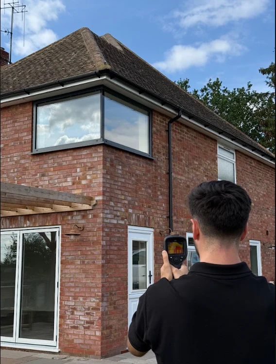 Heat Loss Surveys 6 Thermal imaging survey in south east london