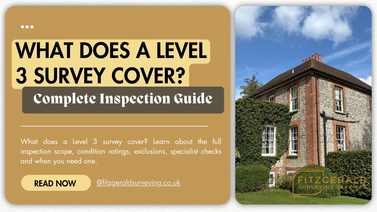 What Does a Level 3 Survey Cover