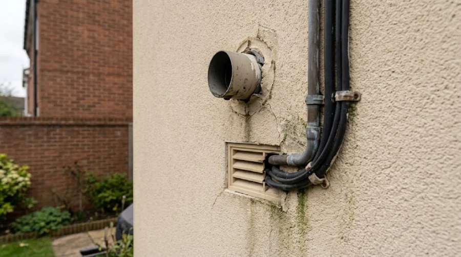 Blocked ventilation and affected services