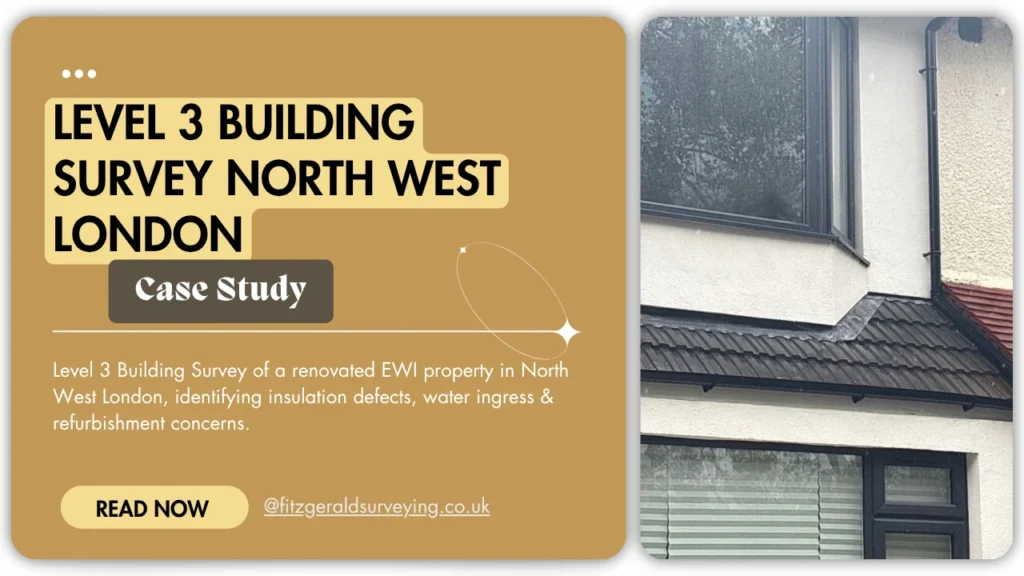 Level 3 building survey north west london