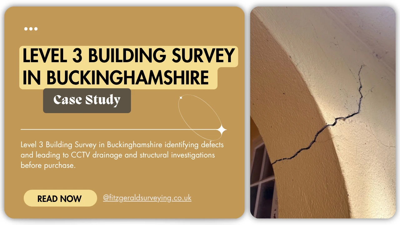 Level 3 building survey in buckinghamshire