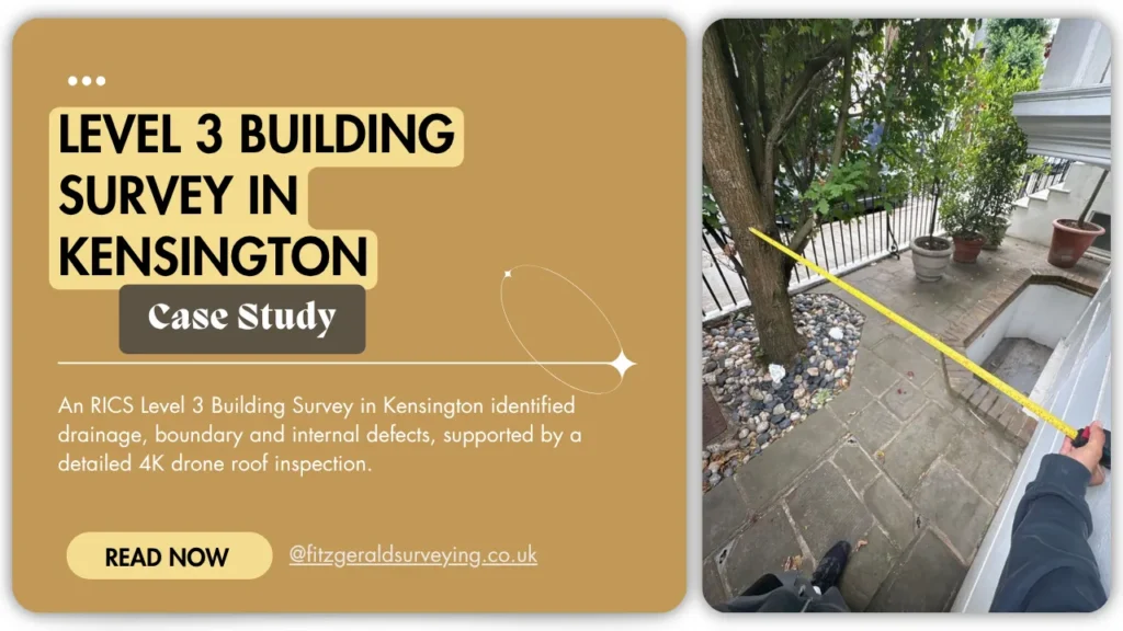 Level 3 building survey in kensington